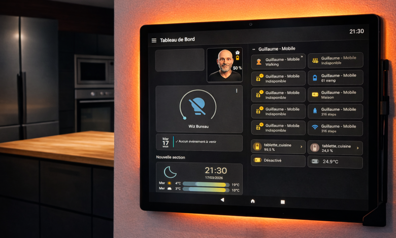 Tablette domotique murale SMT1019 10,1" Android 14 – compatible SmartLife, Tuya, Home Assistant, Alexa, Google Home, PoE, RS-232 et Relay