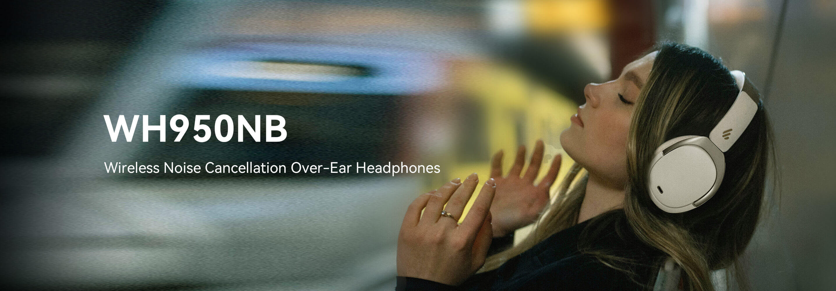 Casque Edifier WH950NB - Wireless Noise Cancellation Over-Ear Headphones